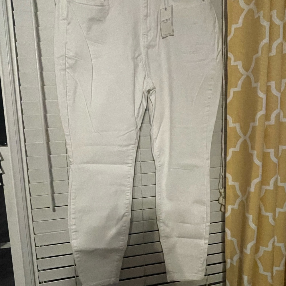 Judy Blue White Skinny Jeans 20W